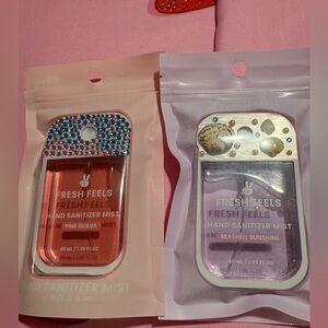 Hand Sanitizer Mist Set - Pink and Purple